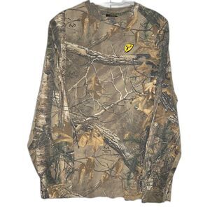 Scent Blocker Lightweight Long Sleeve Shirt Realtree Xtra Camo Men's Size M